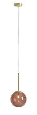 Bosso mini 20 Multicolour (CHOCO Cream) Lampada a Sospensione Lampadina Inclusa