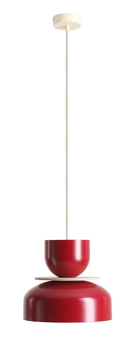 Uto Pendant Light (30 15 Wood)