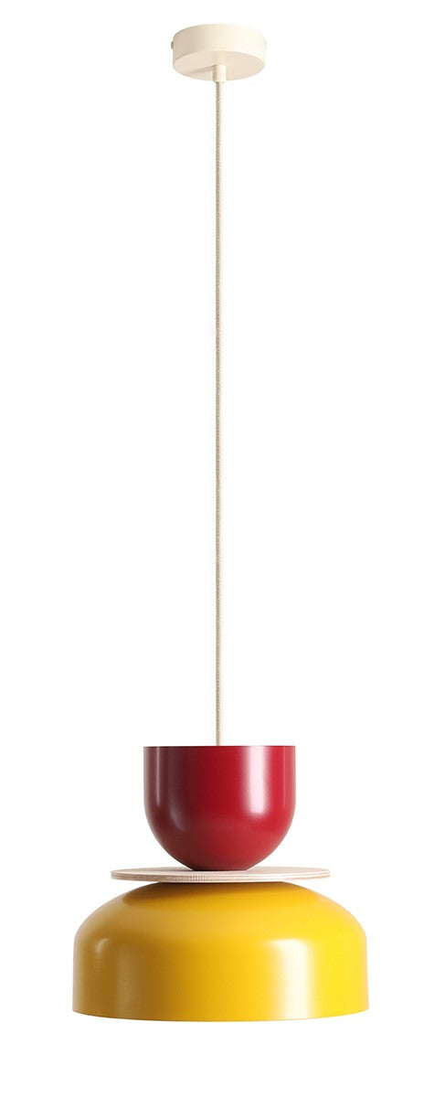 Uto Pendant Light (30 15 Wood)