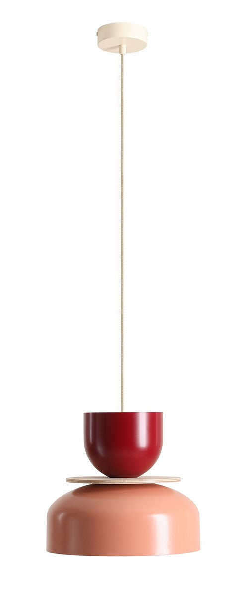 Uto Pendant Light (30 15 Wood)