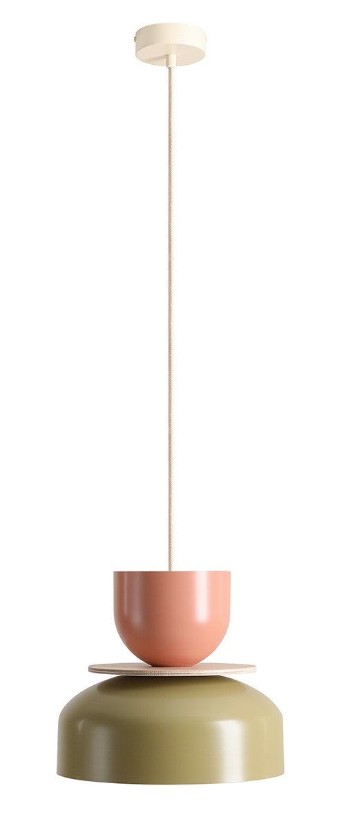 Uto Pendant Light (30 15 Wood)