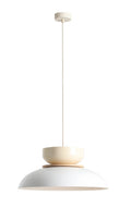 Aldo clear Gloss Pendant Lamp (47+ 23+ Wood)