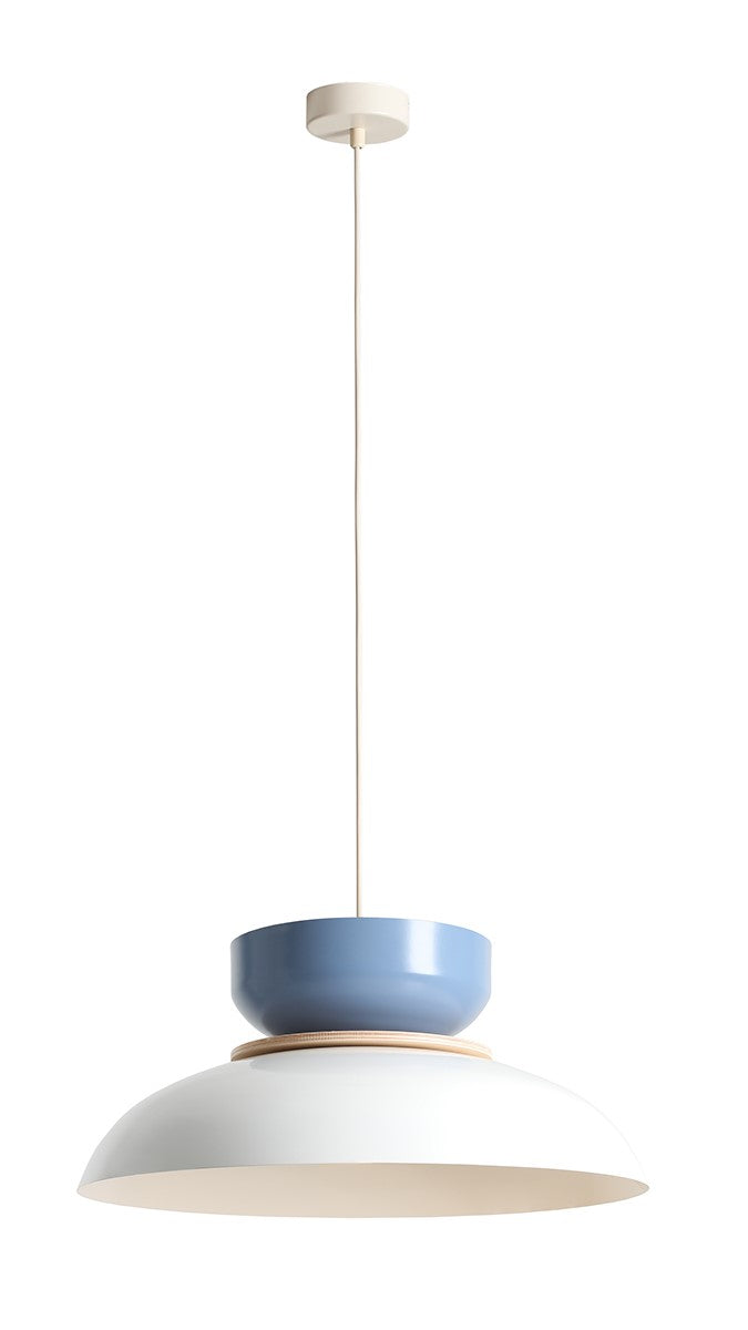 Aldo clear Gloss Pendant Lamp (47+ 23+ Wood)