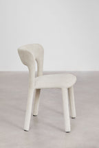 Set of 4 Brusel upholstered dining chairs