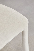 Set of 4 Brusel upholstered dining chairs