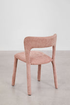 Set of 4 Brusel upholstered dining chairs