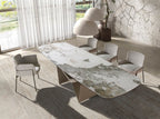 Grey fabric chair
