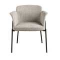 Grey fabric chair