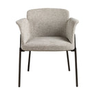 Grey fabric chair
