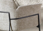 Grey fabric chair