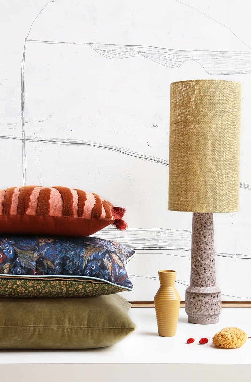 Cuscino in velluto ARMY (40x60cm) by HK Living