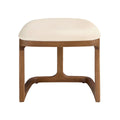 Bench in ecopelle color sabbia