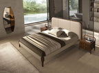 Bedside table walnut