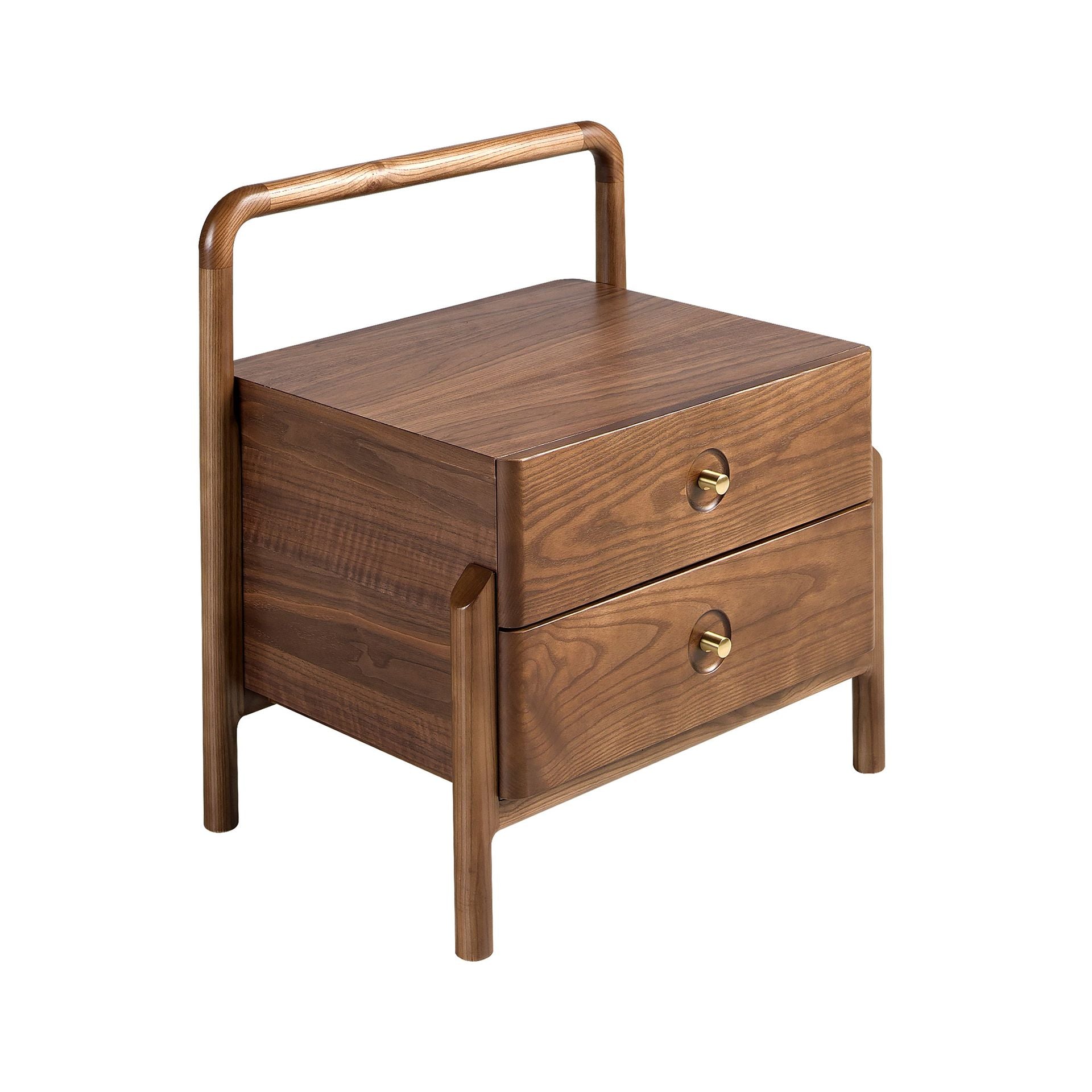 Bedside table walnut