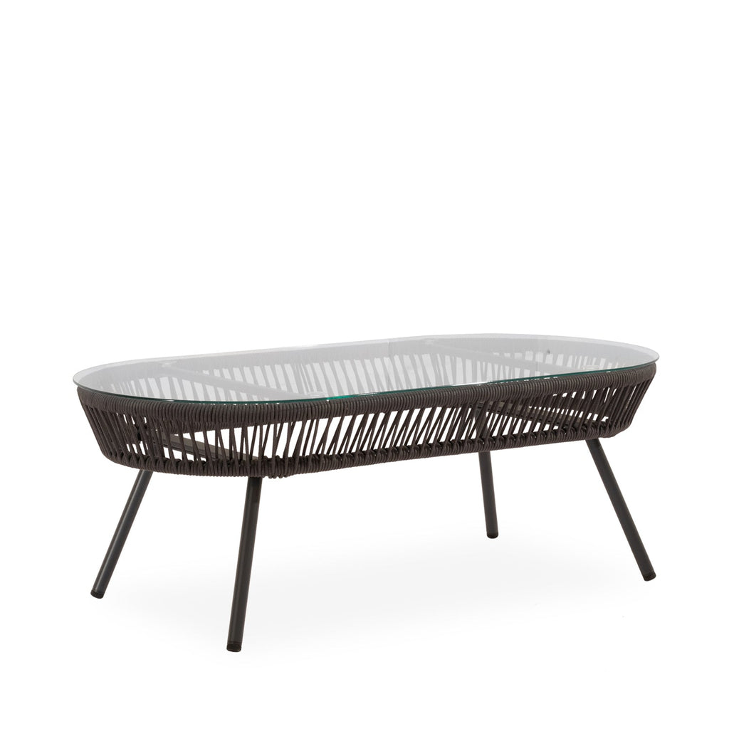 Garden lounge set SALONICA – sofa, 2 armchairs and coffee table