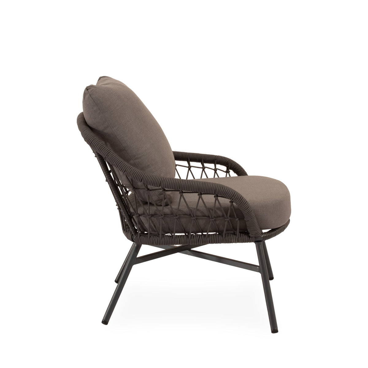 Garden lounge set SALONICA – sofa, 2 armchairs and coffee table