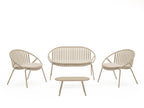 IBIZA Garden set – sofa, 2 armchairs and coffee table