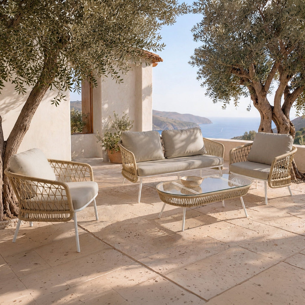 ODES Set - Sofa, 2 Armchairs and Coffee Table