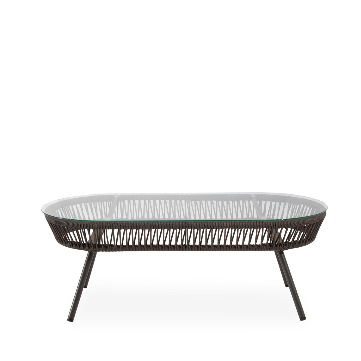 Garden lounge set SALONICA – sofa, 2 armchairs and coffee table