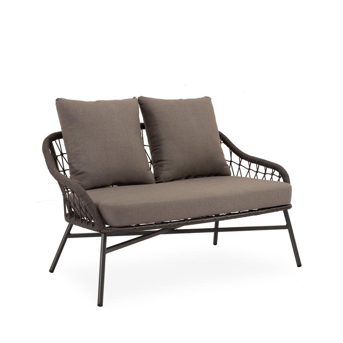 Garden lounge set SALONICA – sofa, 2 armchairs and coffee table