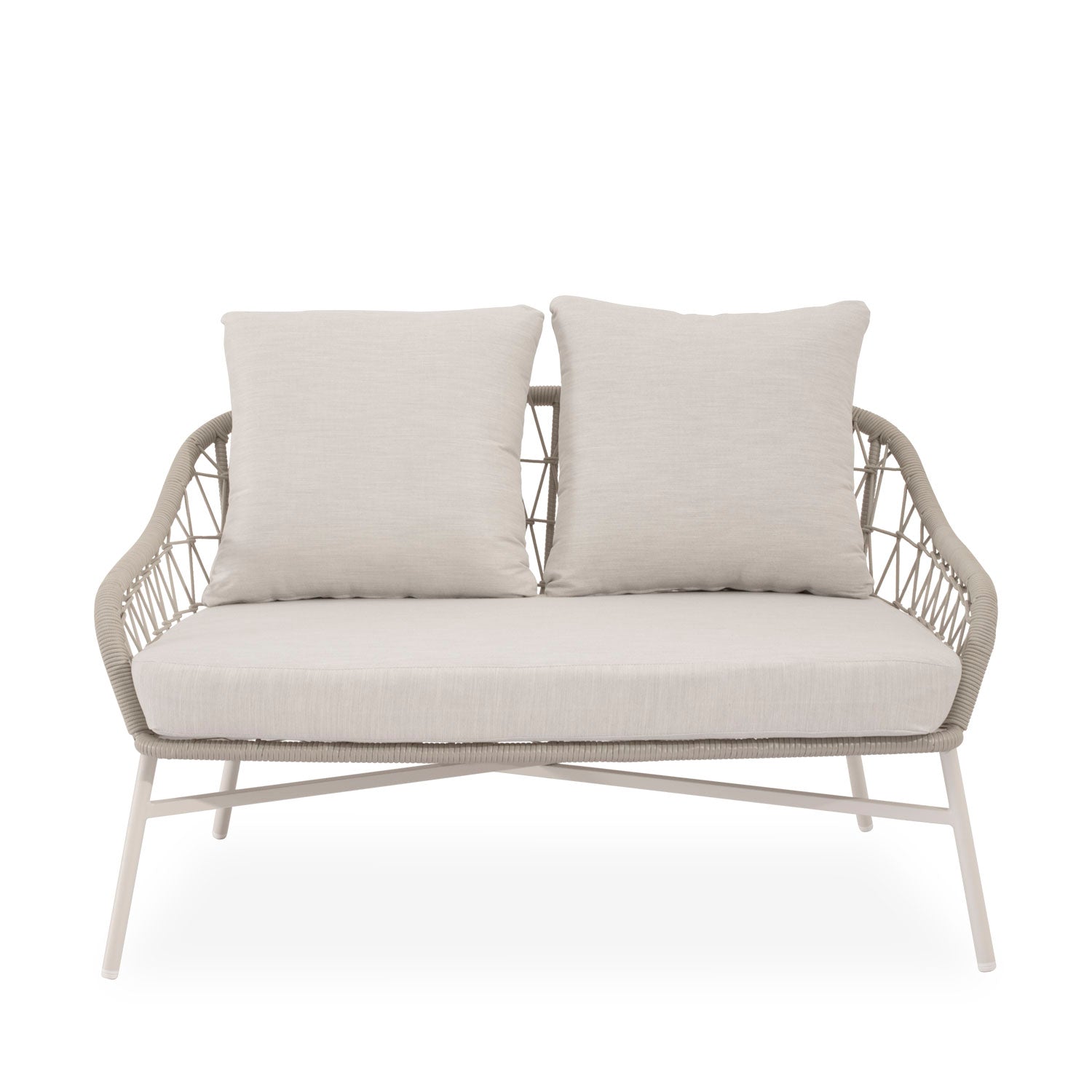 Garden lounge set SALONICA – sofa, 2 armchairs and coffee table
