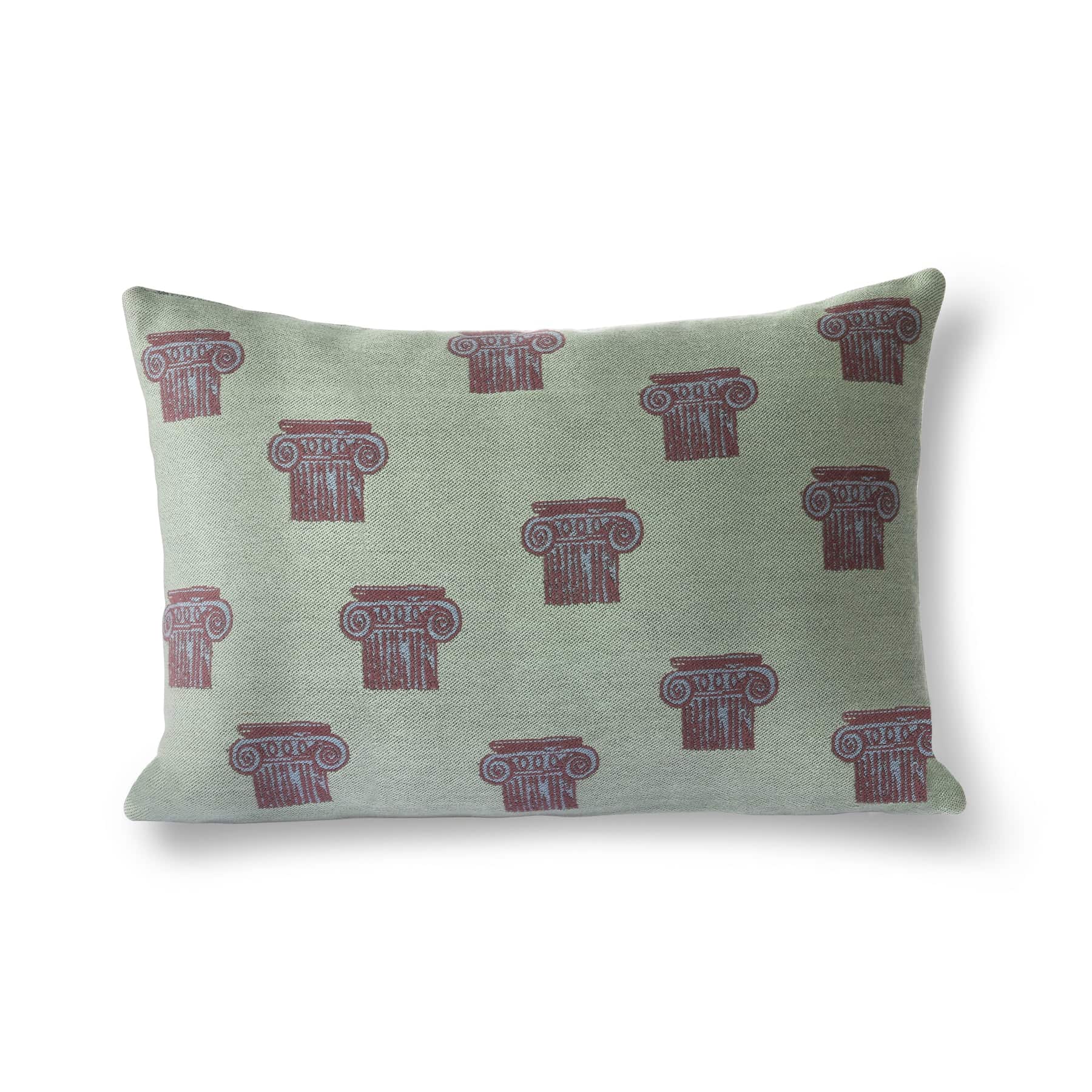Cuscino in tessuto jacquard GREEK COLUMN (35x50cm) di HK Living